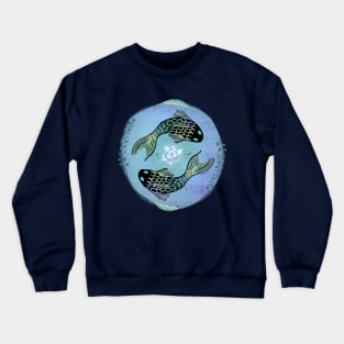 Pisces Fish Crewneck Sweatshirt